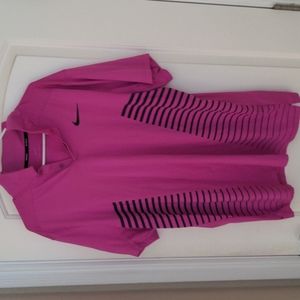 Pink Nike Golf Polo